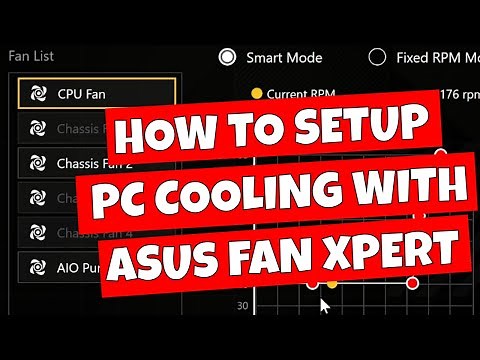 How To Setup PC Fans Fan Xpert 4 In BIOS & ASUS Armoury Crate Detailed Guide 2024