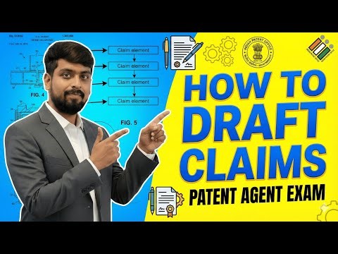Patent Claim Drafting Tricks for Beginners | Patent Agent Exam Prep | Patent Agent Exam Paper 2