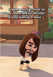 The most lore accurate character on my island #tomodachilife #tomodachilifelivingthedream #moistcritikal #penguinz0 #moist