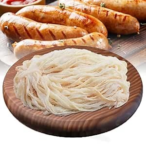 Natural Sheep Sausage Casing,Edible Casings for Sausage Making,Grade A, Pre-Tubed,Great for Snack Sticks,Italian Sausage,Hot Dog Casing, Breakfast Sausage Links and Most Sausage -12M/39ft,Φ20-22mm