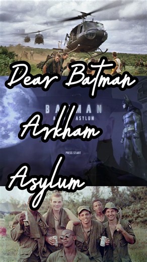 A love letter to #batman Arkham Asylum.
