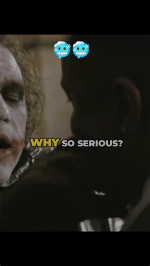 "Why So Serious? The Dark Knight’s Most Iconic Scene 😱” #TheDarkKnight #Joker #movieclips