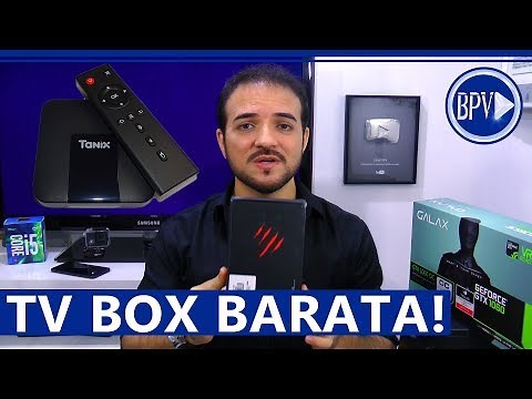 Como Transformar TV Comum em Smart TV - TV BOX Tanix TX3