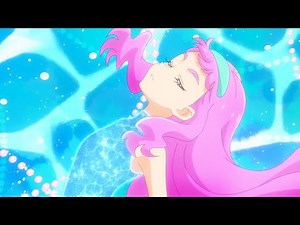 「キュアラメール」人魚から人間へ2段階変身（第17話より）