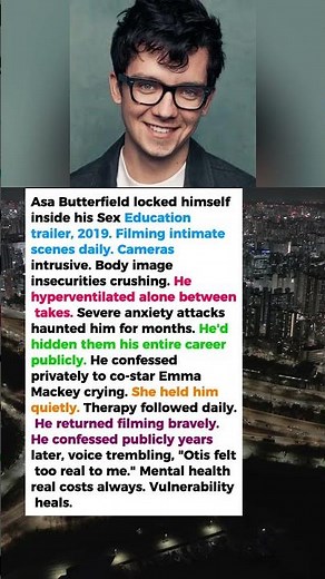 Asa Butterfield Hyperventilated Filming Sex Education—Otis's Anxiety Became His Real Pain