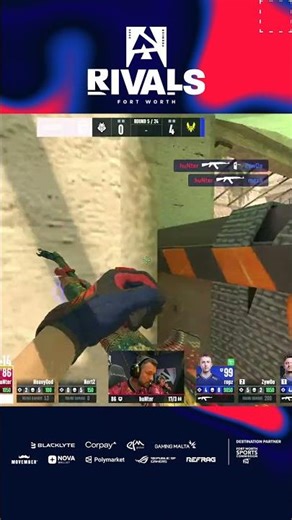 huNter- & SunPayus ONE STEP FROM A MIRACLE flameZ SAYS NO WITH A CLUTCH #blast #Rivals #cs #cs2