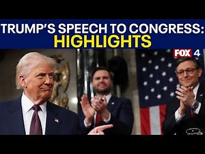 President Trump's speech to Congress: Highlights