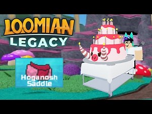 Hoganosh saddle. (Loomian Legacy) (Roblox)