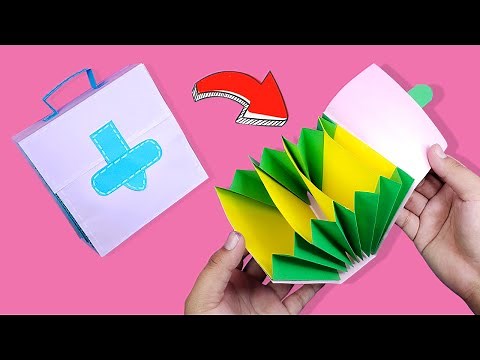 Como hacer una carpeta de papel | Lo puedes usar como billetera | Origami | DIY Paper Wallet