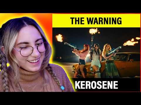 ⚡ That Energy Is Explosive | The Warning - Kerosene | Singer Reacts