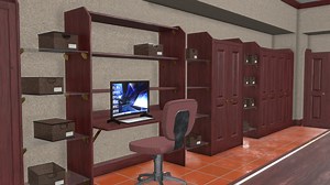 Office Room - Download Free 3D model by jimbogies
