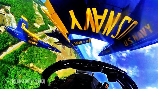 Watch This Insane Video: Blue Angels Cockpit View | Zelda Sykes