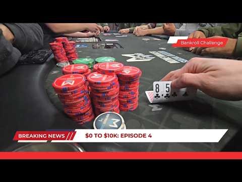 THE WORST CALL OF MY LIFE!! $0-10K Low Stakes Poker Bankroll Challenge EP 04