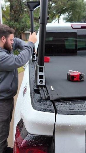 Installing the BRAND NEW RealTruck Truxedo Pro X15 TS Soft Roll-Up Tonneau Cover w/ T-Slot Rails