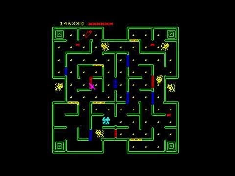 Mouse Trap [Arcade Longplay] (1981) Exidy {version 4}