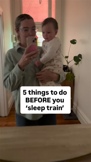 Here are the 5 things to do before ‘sleep training’: But first, as a...