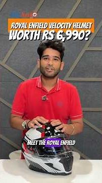 Royal Enfield Velocity Helmet: Quick Review