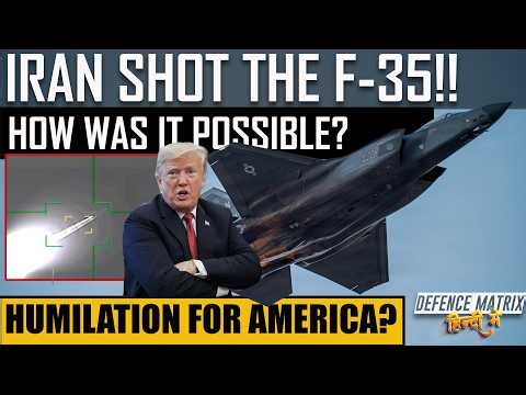Iran Shot the American F-35! | How was it possible? | Humiliation for America | हिंदी में