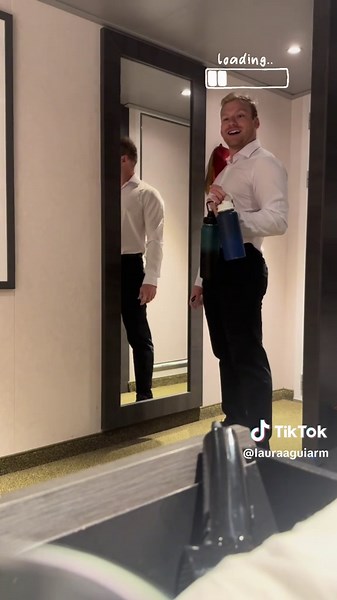 Cruise Gala Night Reaction | Funny Boyfriend Moment 🚢😂