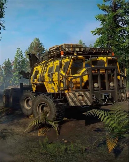 SnowRunner just got too real 🤯 #snowrunner #gaming