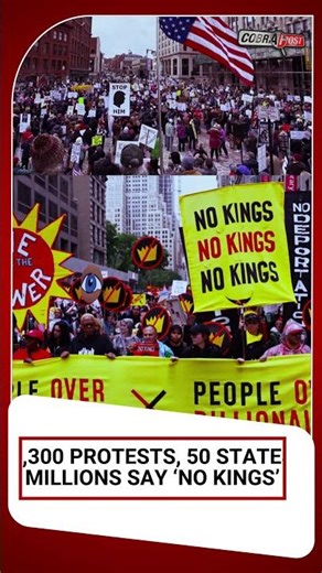 No Kings Protest Explained | Millions Protest Trump in ‘No Kings’ Rallies Across 50 States