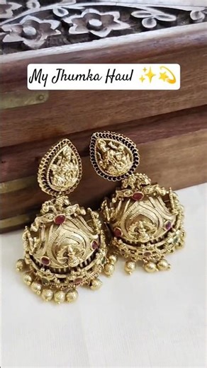 Jhumka Haul✨എന്റെ ചെറിയ Jhumka Collections💎#jhumkahaul#mallucreator#reelsindia#shortsvideo#shorts