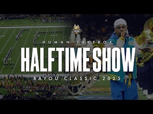 Southern University Human Jukebox Bayou Classic 2025 Halftime Show