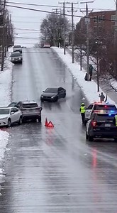 130K views · 269 reactions | He couldn’t stop the vehicle and crashed into a police car. This video was created using artificial intelligence and is for entertainment purposes only. | Wrecker Man | Facebook