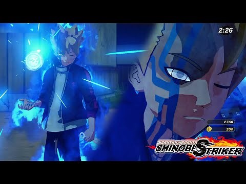 Boruto Uzumaki (Karma Progression) Complete Moveset-Naruto to Boruto: Shinobi Striker