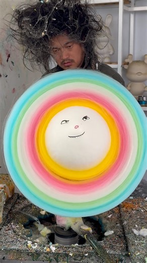 There's something wrong with the art cotton candy machine