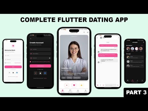 Part 3 | Flutter Dating App - Welcome Screen UI | Speed Code Series | Flutter & Firebase | 2025