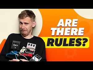 What is the RIGHT Pedalboard Order?