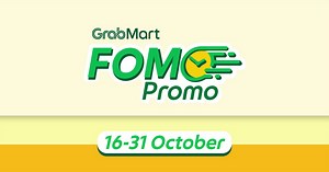 1.2K views · 32 reactions | FOMO Promo is here, and it's epic! Save 15% storewide and a massive 25% on our bestsellers, exclusively on GrabMart. | Grab | Facebook