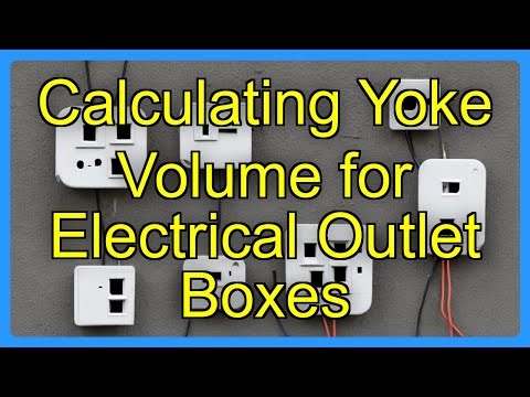 Calculating Yoke Volume for Electrical Outlet Boxes
