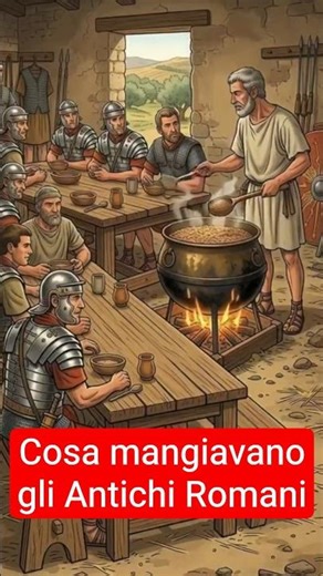 🍷What did the ancient Romans eat? The most surprising foods of ancient Rome🍇