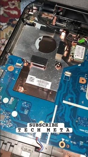 WHAT HP LAPTOP WORKING WITHOUT CPU COOLING FAN #laptop #shortsvideo #ytf #youtubeshort #techmeta