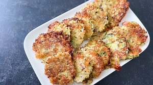 Crispy Fried Zucchini Fritters Recipe