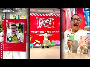 When Mum goes wild for the ultimate Grinch Cafe 😱🎄