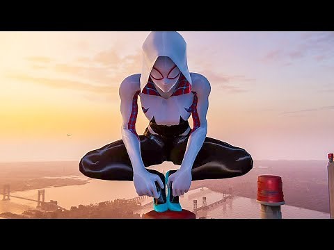 Spider-Gwen MOD Gameplay - Marvel's Spider-Man PC