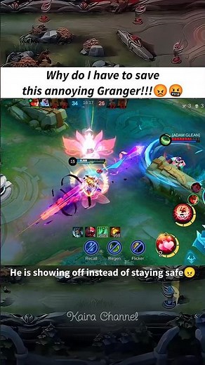 This GRANGER!😡 #mobalegends5v5 #moba5v5English #moba5v5pippin