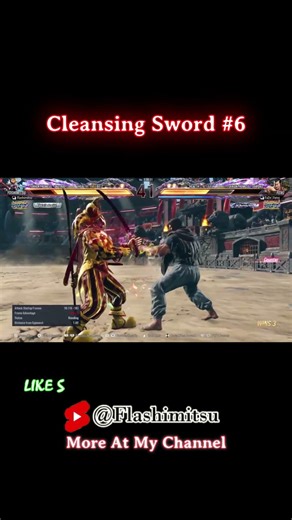 Cleansing Sword #6 - Yoshimitsu #trending #tekken #shorts #short #yoshimitsu #subscribe #tekken8