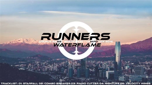 High-energy DnB/breakbeats for running - Waterflame runners mix