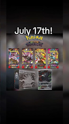 5th Mega Evolution set Pitch Black ft. Darkrai!