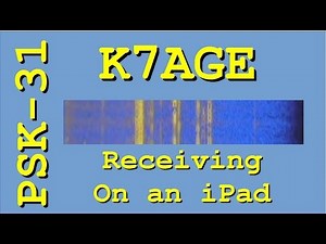 How to Receive Ham Radio PSK-31 on an iPad