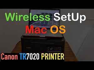 Canon Pixma TR7020 SetUp MacBook, Mac OS, Review !!