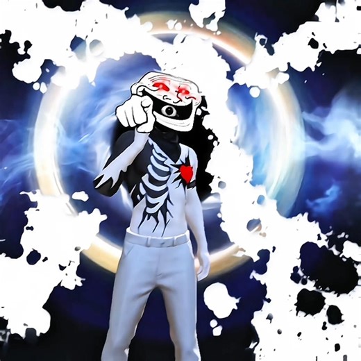 Define Void Animation 💀 Free Fire X Jujutsu Kaisen #freefire #shortsfeed #shorts #newupdate