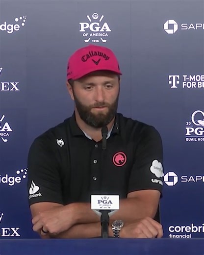 143K views · 1.7K reactions | Jon Rahm shared some great perspective following his disappointing finish at the PGA Championship.  | Golf Digest | Facebook