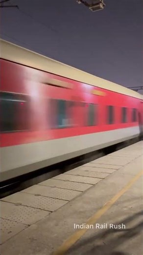 Shri Shakti AC SF Express | Sonipat Junction Skip at High Speed 🚆💨