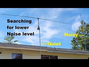 Temporary flat side Dipole CB Antenna install