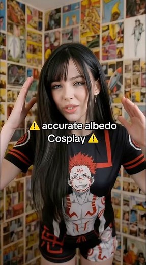 Accurate albedo cosplay #albedo #overlord #cosplay #cosplaygirl #cosplayer